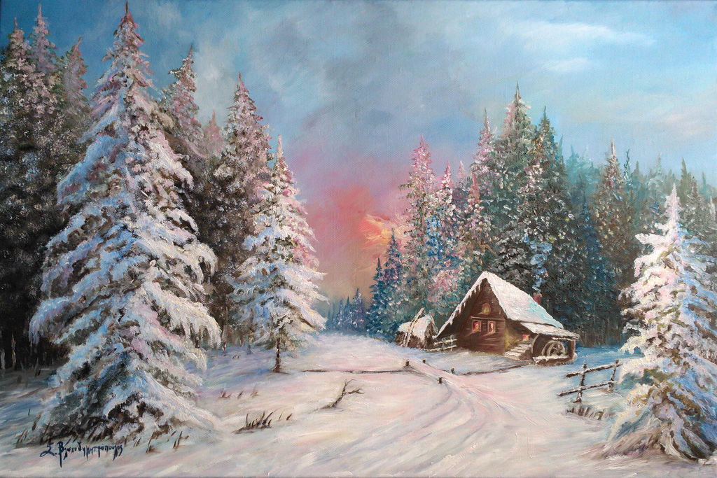 A Snowy Landscape