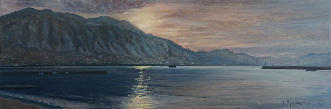 Oil on canvas 20x60cm May 2022